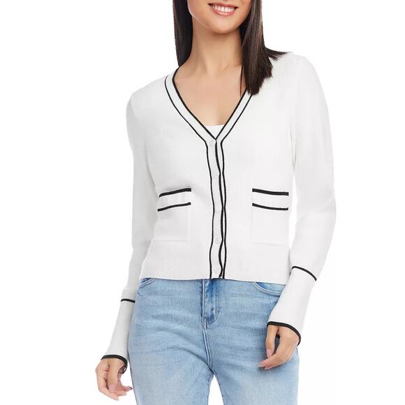 Karen Kane Contrast‎ Trim Cardigan Size XL - Picture 5 of 7